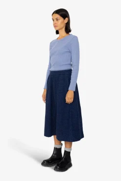 Full Seam Skirt - Indigo Floatstitch