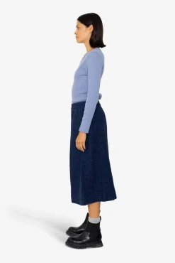 Full Seam Skirt - Indigo Floatstitch