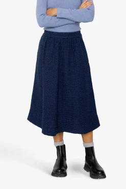 Full Seam Skirt - Indigo Floatstitch