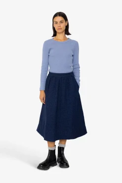 Full Seam Skirt - Indigo Floatstitch