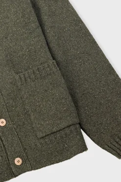 Knitted Jacket - Olive
