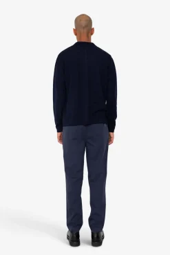 Knitted Shirt - Navy