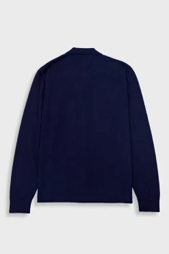 Knitted Shirt - Navy