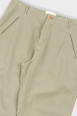 Lean Assembly Pant - Light Olive Brushed Twill