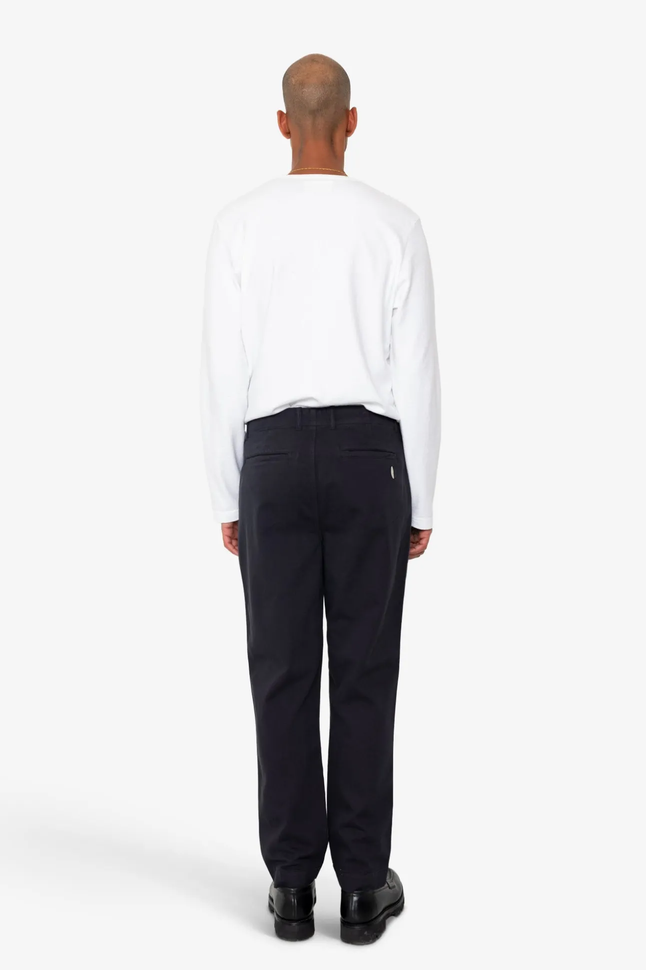 Lean Assembly Pant - Soft Black Brushed Twill