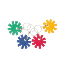LF Markey - Sun Keyring - Blue