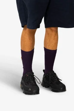 Melange Socks - Navy Espresso Mix