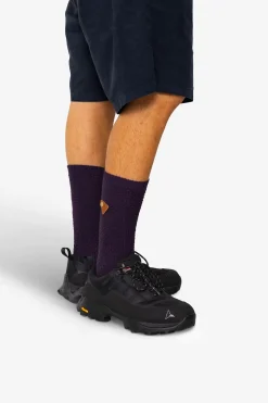 Melange Socks - Navy Espresso Mix