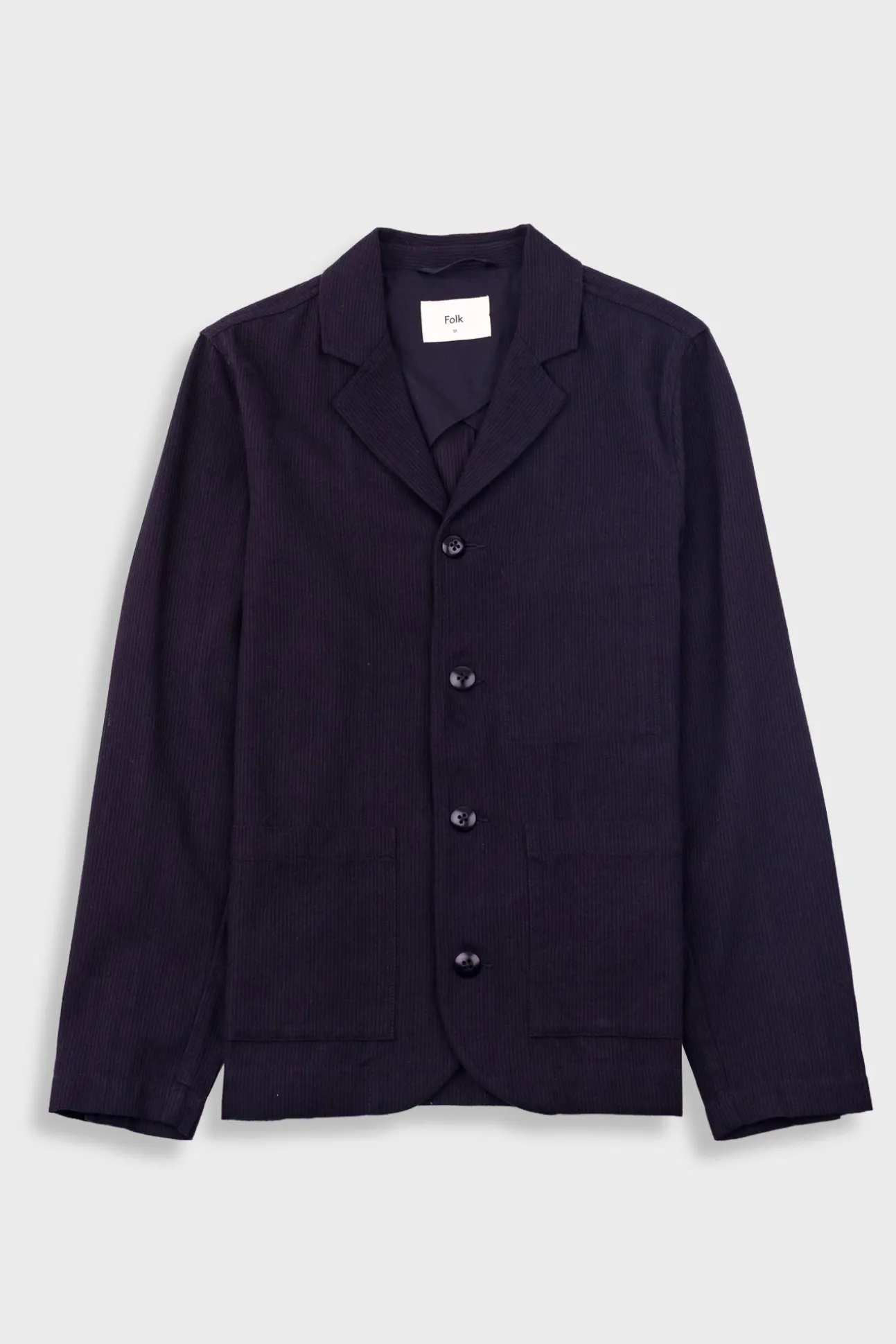 Patch Jacket - Navy Cord