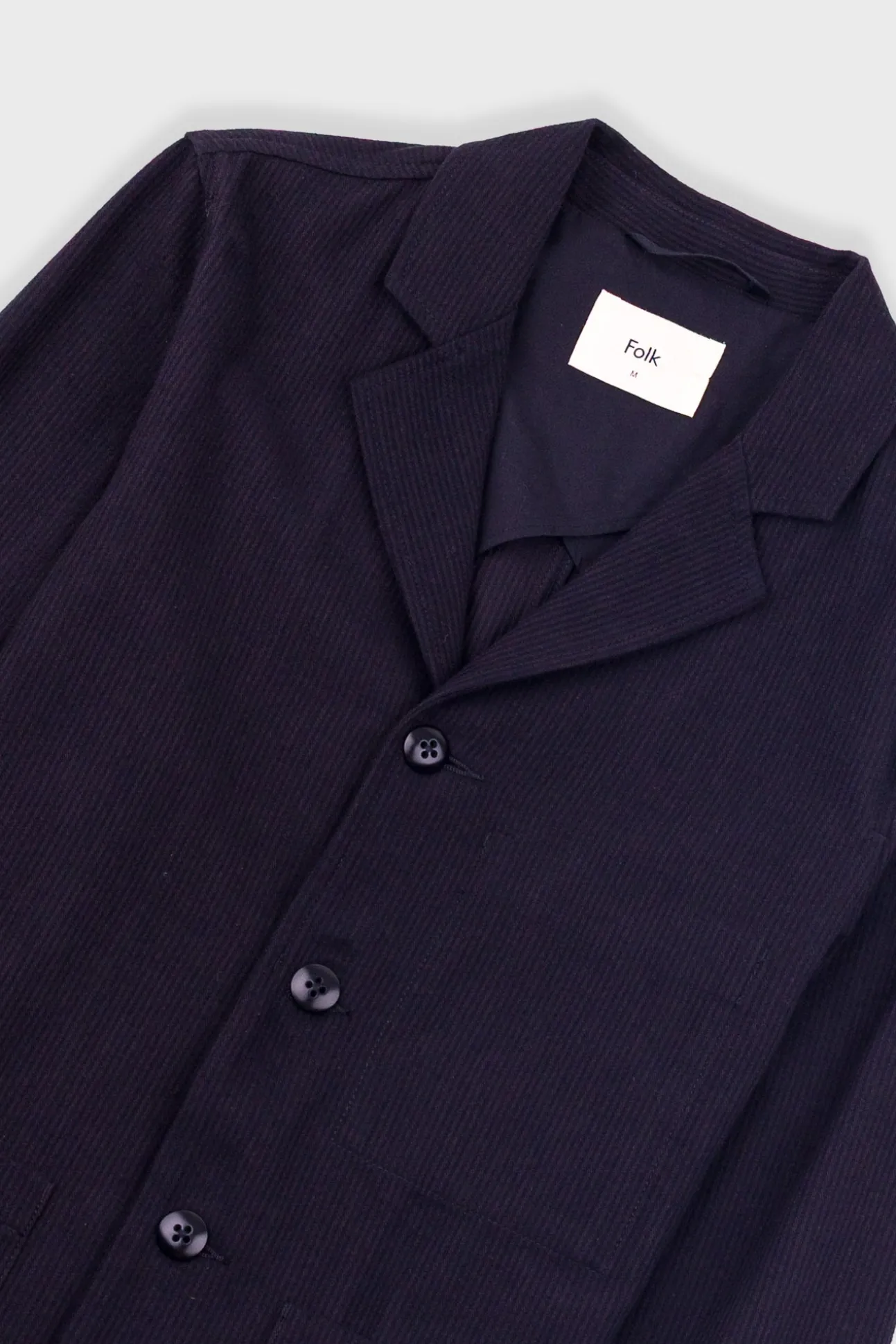 Patch Jacket - Navy Cord
