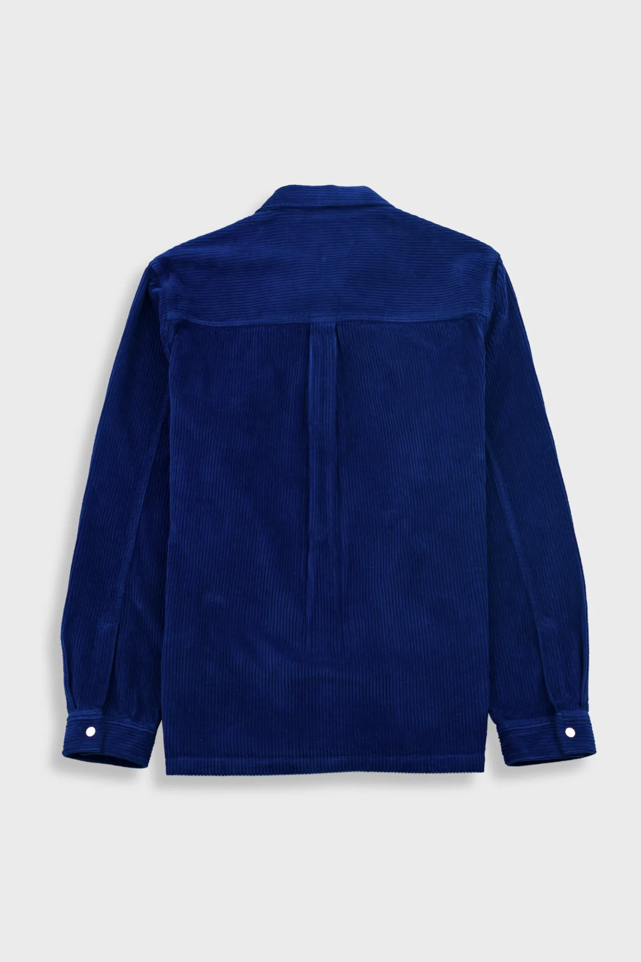 Patch Overshirt - Rich Navy Chunky Cord