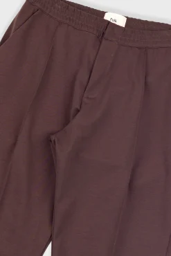 Pintuck Trouser - Espresso