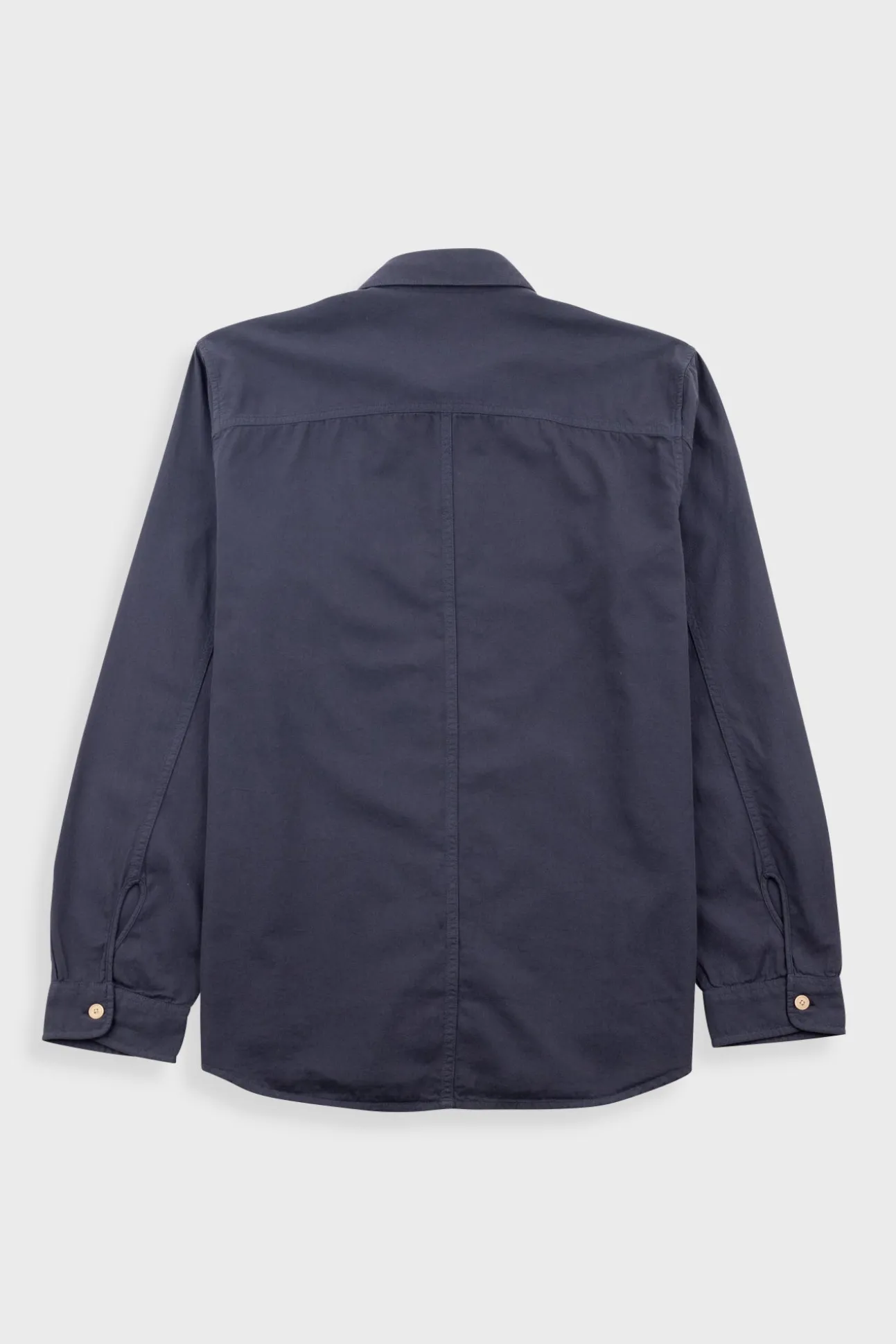 Plain Curve Shirt - Black