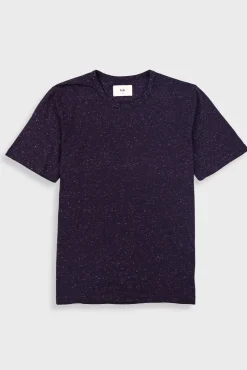 Relaxed Assembly T-Shirt - Black Grape Nep