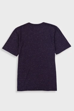 Relaxed Assembly T-Shirt - Black Grape Nep