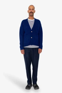 Relaxed Cardigan - Rich Blue