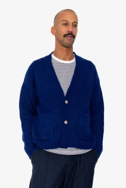 Relaxed Cardigan - Rich Blue