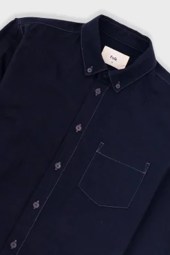 Relaxed Fit Shirt - Black Flannel
