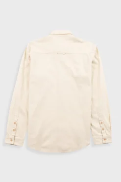 Relaxed Fit Shirt - Ecru Flannel
