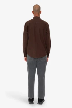 Relaxed Fit Shirt - Espresso Flannel