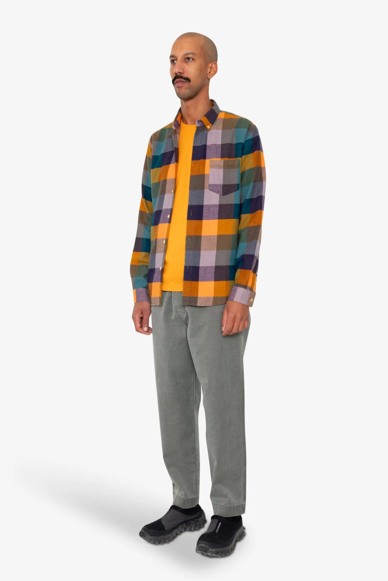 Relaxed Fit Shirt - Pumpkin Mix