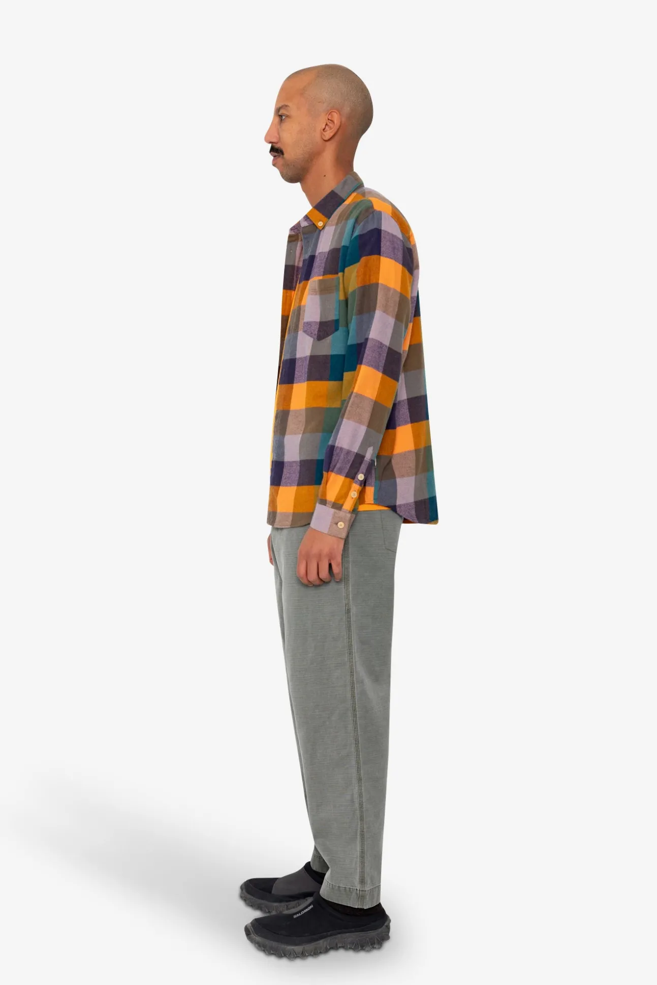 Relaxed Fit Shirt - Pumpkin Mix