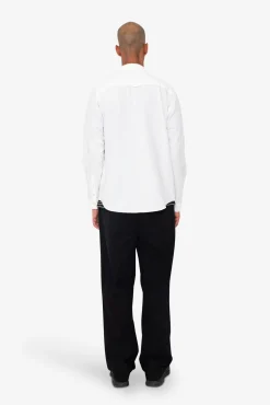 Relaxed Fit Shirt - White Slub