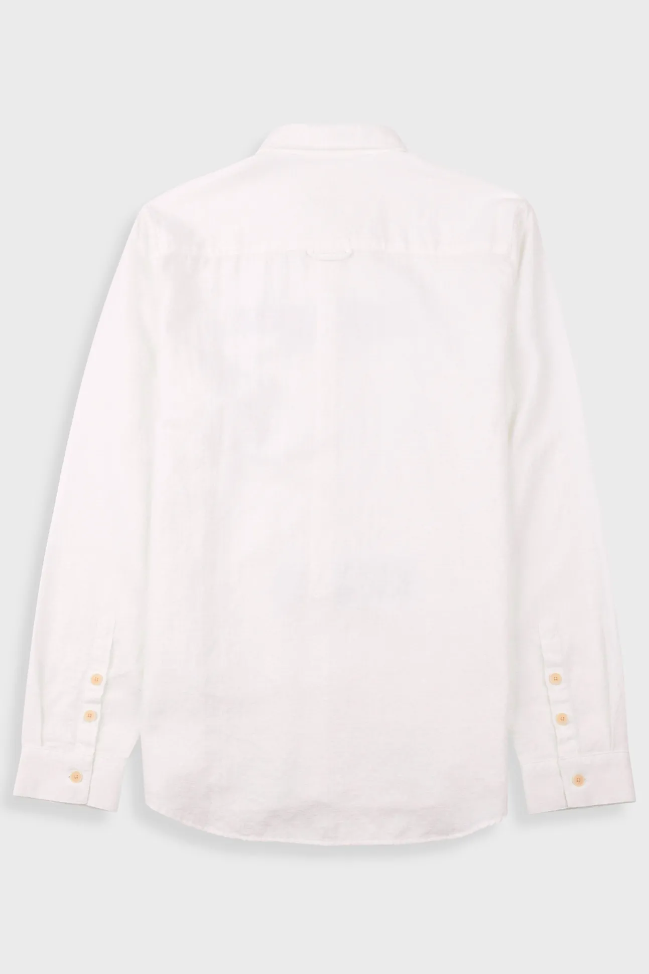 Relaxed Fit Shirt - White Slub