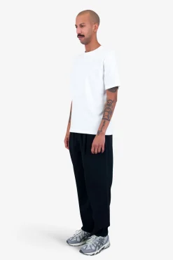 Short Sleeve Textured T-Shirt - Bright White