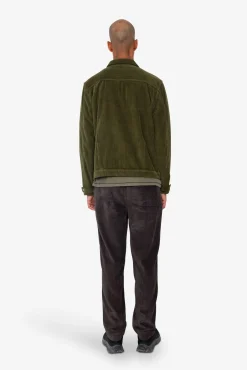 Signal Blouson - Olive Chunky Cord