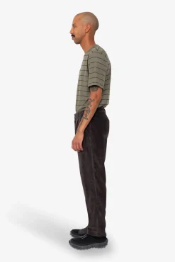 Signal Pant - Black Grape Chunky Cord