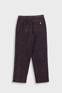 Signal Pant - Black Grape Chunky Cord