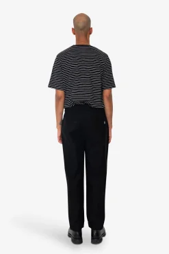 Signal Pant - Black Slub