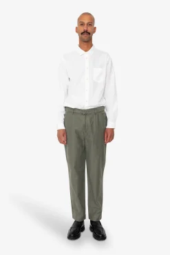 Signal Pant - Dark Olive Slub