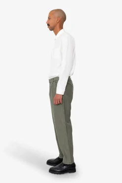 Signal Pant - Dark Olive Slub