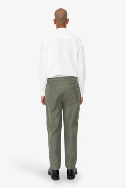 Signal Pant - Dark Olive Slub