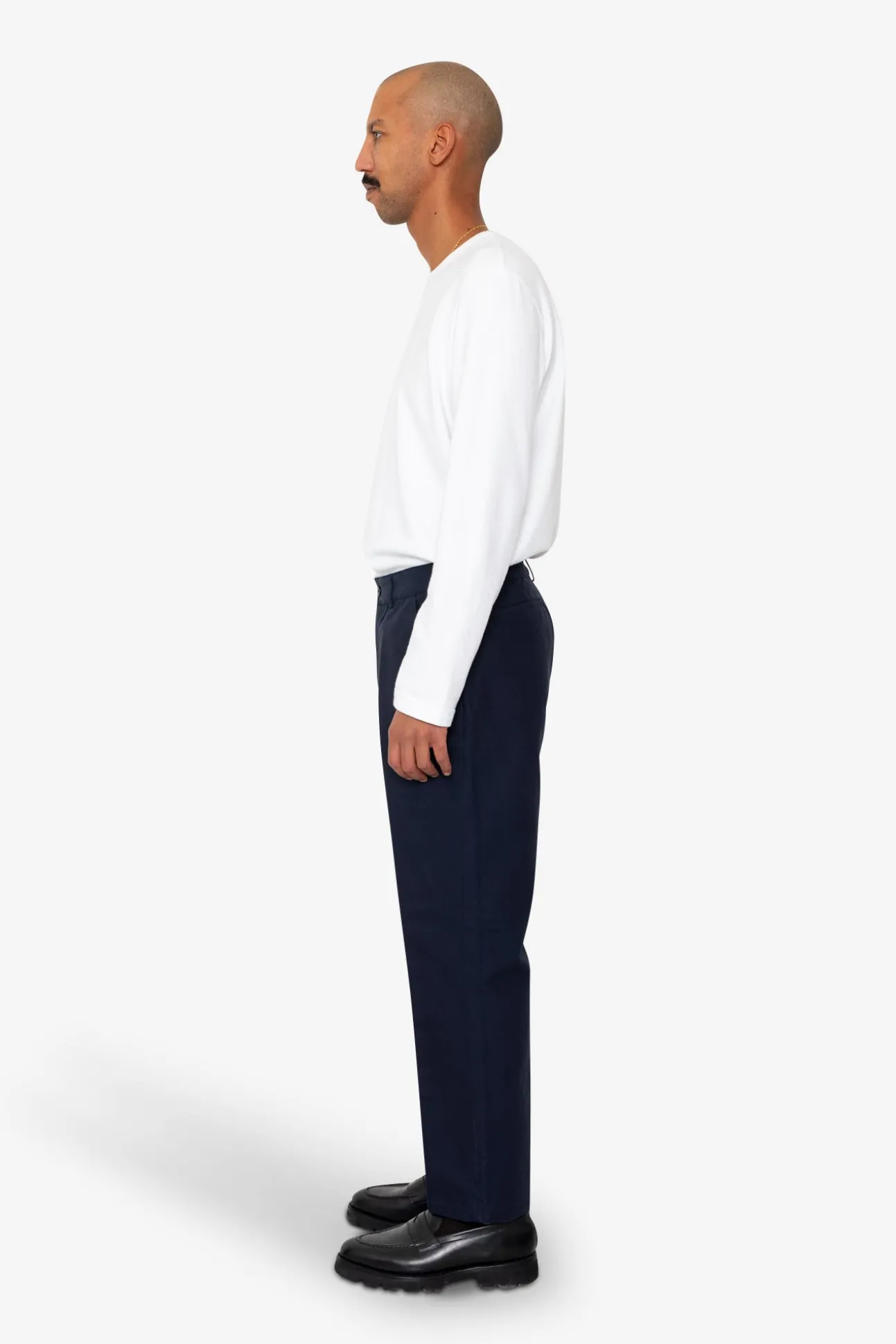 Slim Leg Trouser - Navy