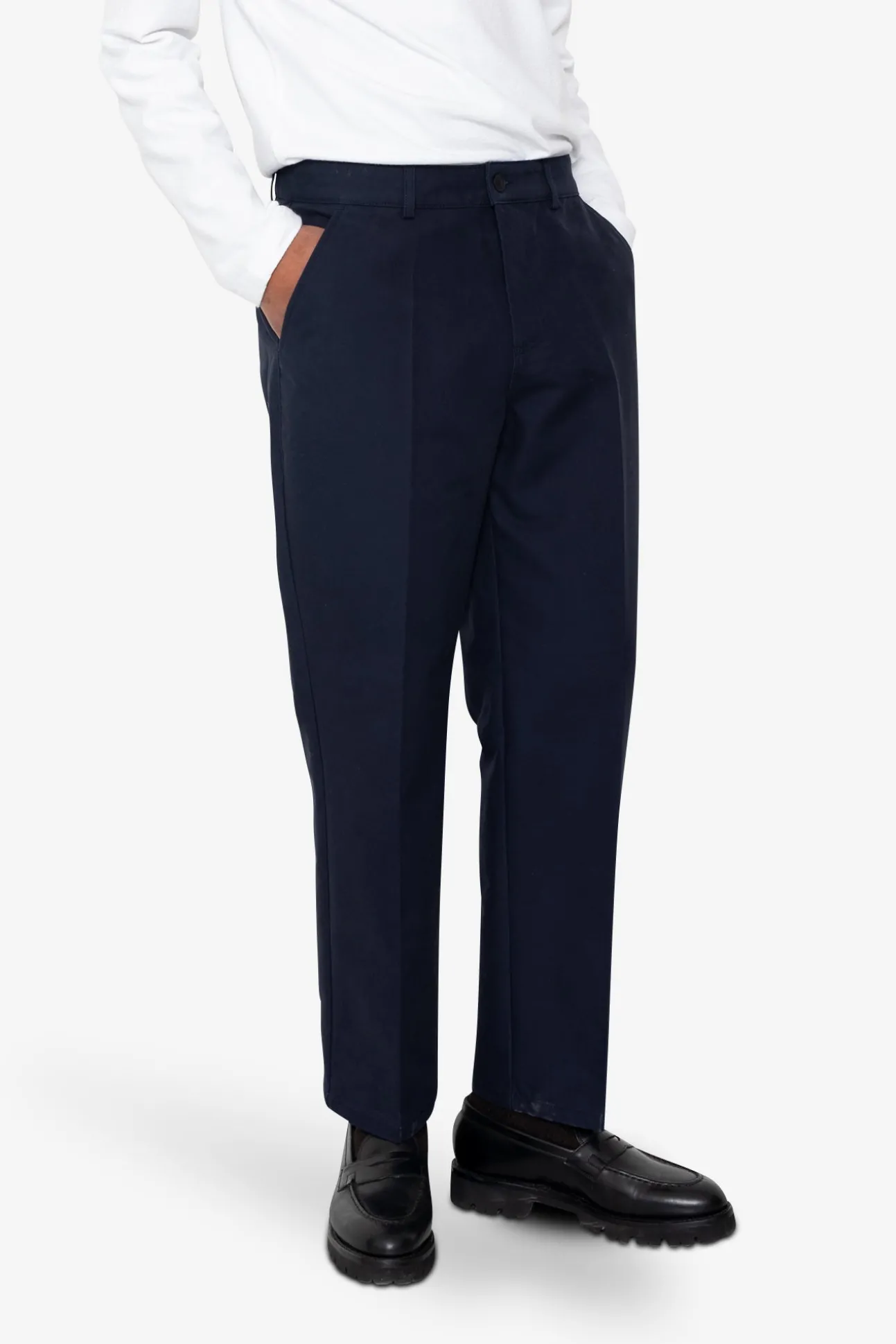 Slim Leg Trouser - Navy