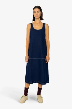 Slip Dress - Indigo Denim