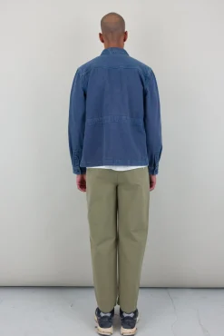 Twill Assembly Jacket - Dusty Blue
