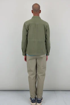 Twill Assembly Jacket - Olive