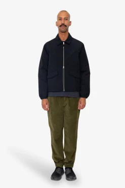 Wadded Bomber - Black Ripstop Nylon