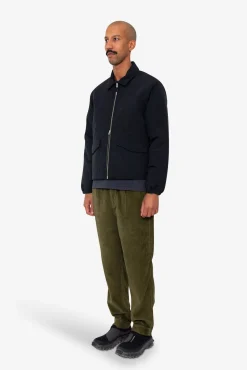 Wadded Bomber - Black Ripstop Nylon