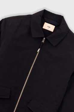 Wadded Bomber - Black Ripstop Nylon