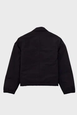 Wadded Bomber - Black Ripstop Nylon