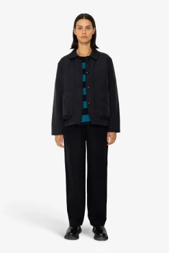 Wadded Prism Jacket - Black Nylon