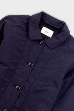 Wadded Prism Jacket - Black Nylon