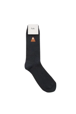 Waffle Socks - Slate