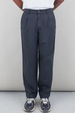 Wide Fit Trouser - Slate Twill