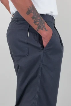 Wide Fit Trouser - Slate Twill